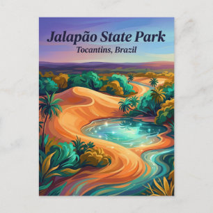Jalapão State Park Brazil Postcard