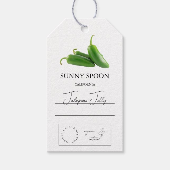 Jalapeno Hang Tag (Front)