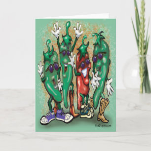 Jalapeno Peppers Gang Card
