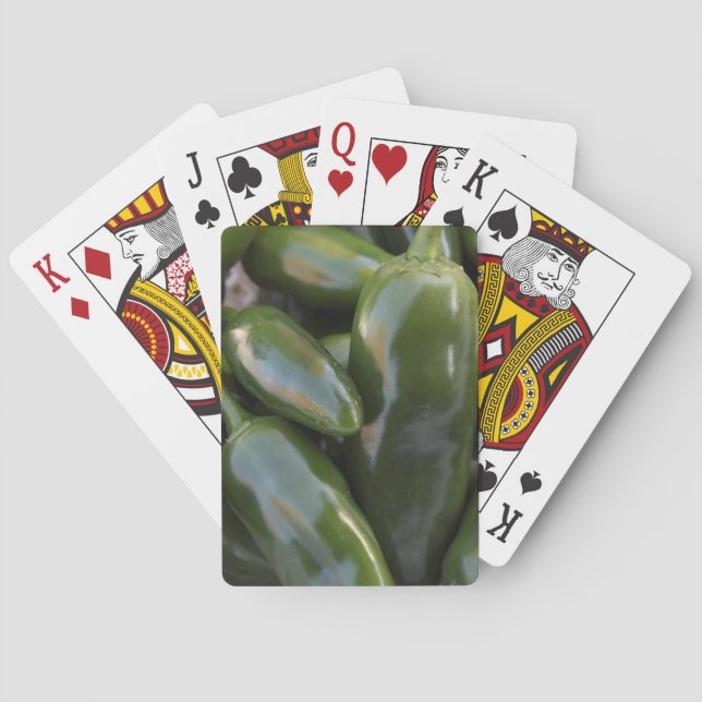 Jalapeno Peppers Playing Cards (Back)