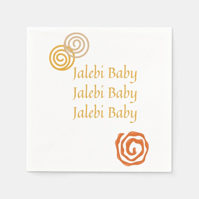 jalebi baby napkin (Front)