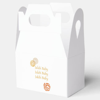jalebi baby napkins favour box