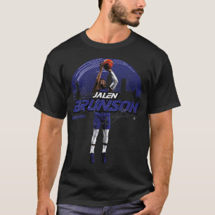Jalen Brunson New York Skyline T-Shirt