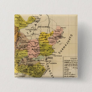 Jalisco, Mexico 15 Cm Square Badge