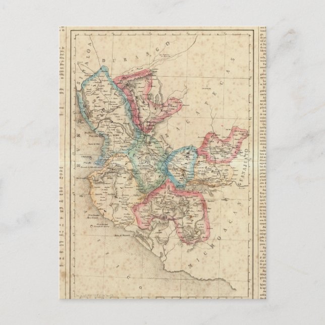 Jalisco, Mexico 2 Postcard (Front)