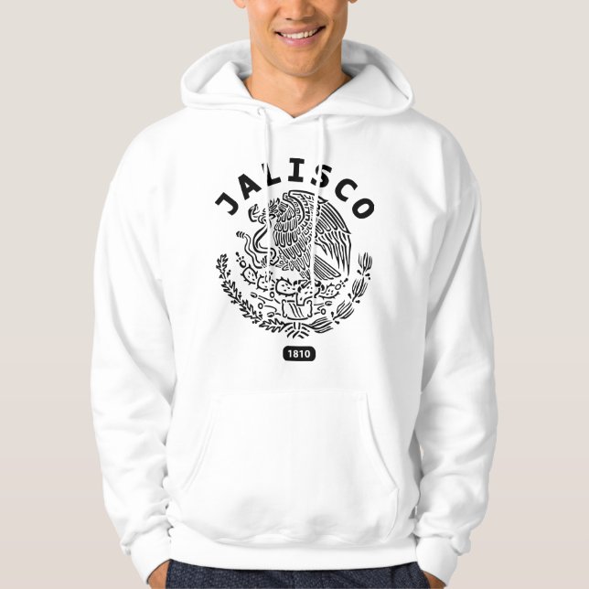 JALISCO MEXICO HOODED  SWEATSHIRT (Front)