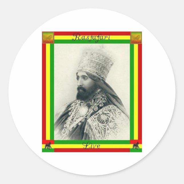 jalive classic round sticker (Front)