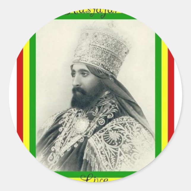 jalive classic round sticker (Front)