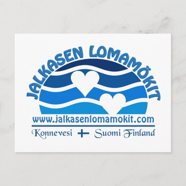 Jalkasen Lomamökit postcard (Front)