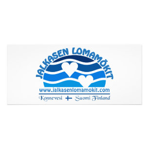 Jalkasen Lomamökit rack card