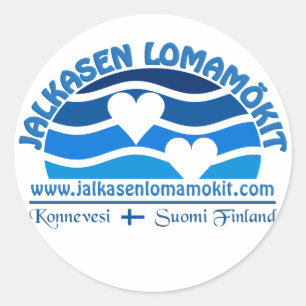 Jalkasen Lomamökit stickers