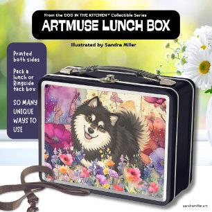 JALLO the Finnish Lapphund Metal Lunch Box