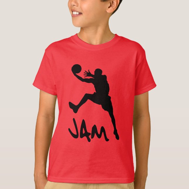 Jam Basketball T-Shirt (Front)