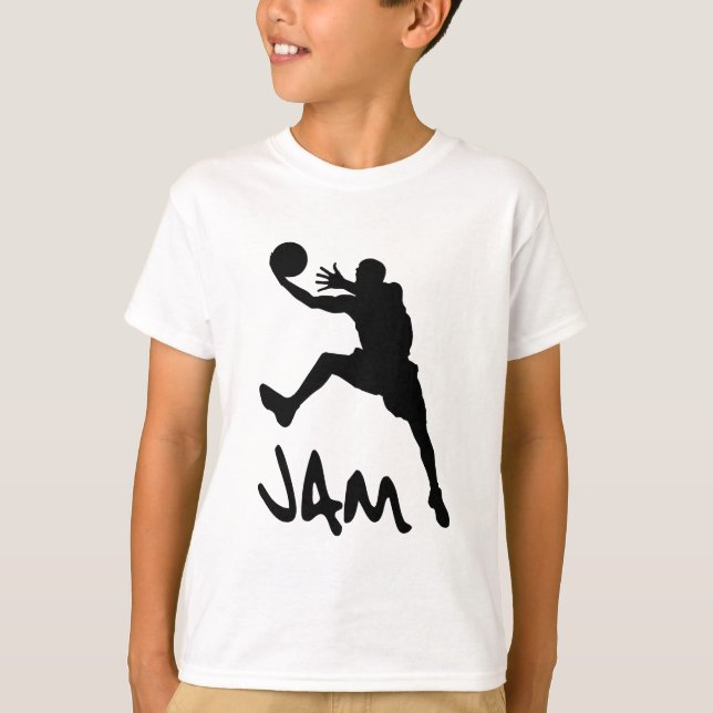 Jam Basketball T-Shirt (Front)