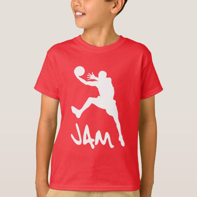 Jam Basketball T-Shirt (Front)