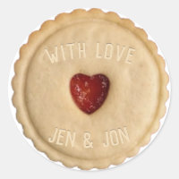 Jam Biscuit  Magnet Keychain