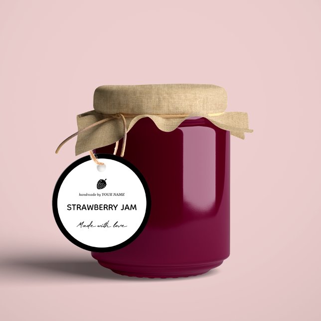 Jam Jar Hang Tag Packaging Design (Creator Uploaded)