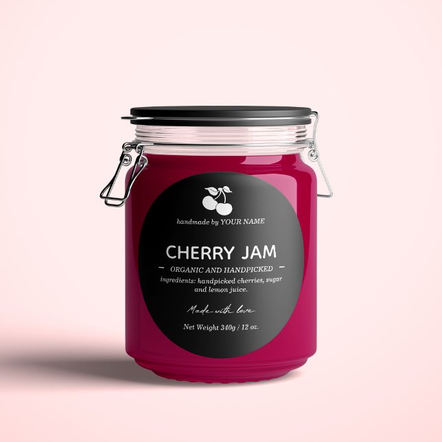 Jam Jar Label Packaging Design (Creator Uploaded)