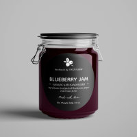 Jam Jar Label Packaging Design