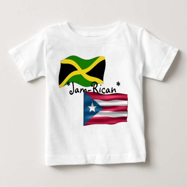 Jam-Rican Baby T-Shirt (Front)