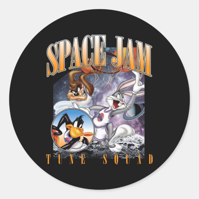 Jam Tune Squad Vintage  Classic Round Sticker (Front)