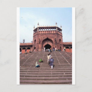 Jama Masjid in Delhi Postcard