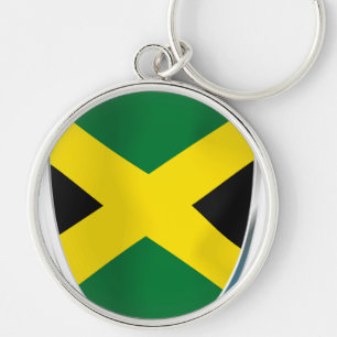 Jamacia Shield Key Ring