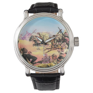 Jamahiri ® Libya The Battle of Gardabia (Illustr Watch