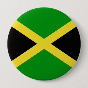 Jamaica 10 Cm Round Badge