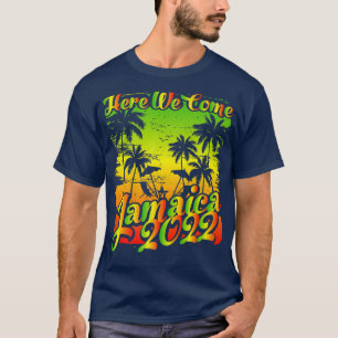 Jamaica 2022 Here We Come Matching Family Dream Va T-Shirt