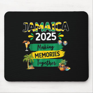 Jamaica 2025 Vacation Trip Matching Family Squad G Mouse Pad