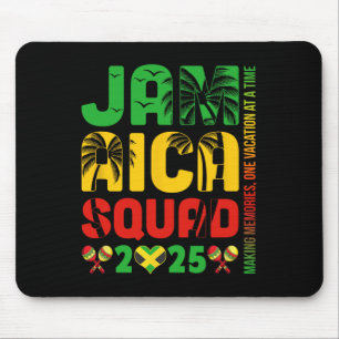 Jamaica 2025 Vacation Trip Matching Family Squad G Mouse Pad