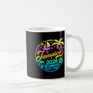 Jamaica 2026 Family Vacation Beach Matching Group  Coffee Mug