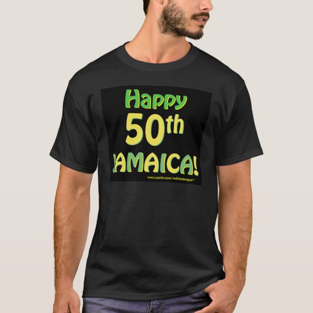 Jamaica 50th Anniversary Tees (Front)