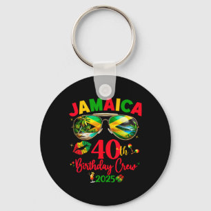 Jamaica 50th Birthday Trip 2025 Key Ring