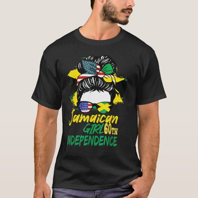 Jamaica 60th Celebrations Independence Day 2022 Ja T-Shirt (Front)