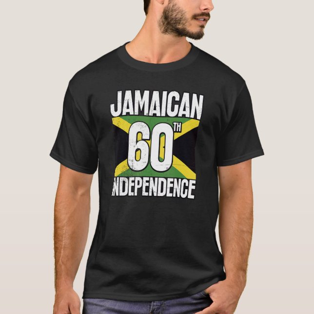 Jamaica 60th Independence 1 T-Shirt (Front)