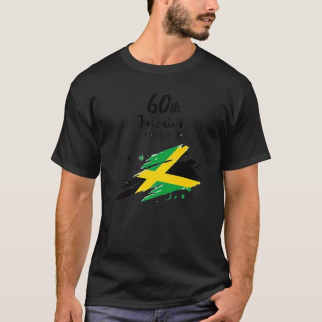 Jamaica 60th Independence Day Jamaica 60 Independe T-Shirt (Front)