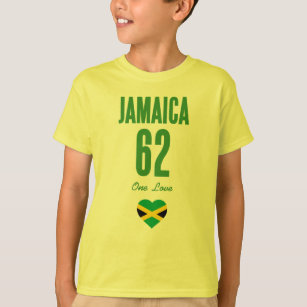 Jamaica 62 One Love Jamaican Flag T-Shirt