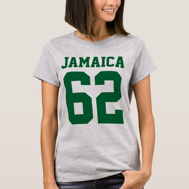 Jamaica 62 - Proud Jamaicans - Reggae Rasta Shirt (Front)