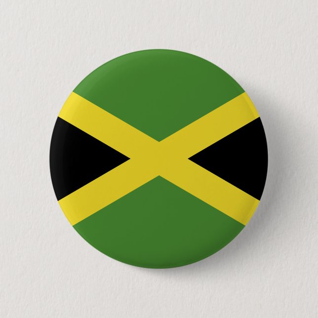 Jamaica 6 Cm Round Badge (Front)