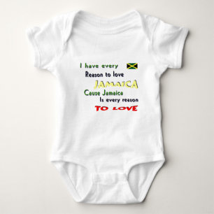 jamaica baby bodysuit