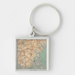 Jamaica Bay and Brooklyn Key Ring