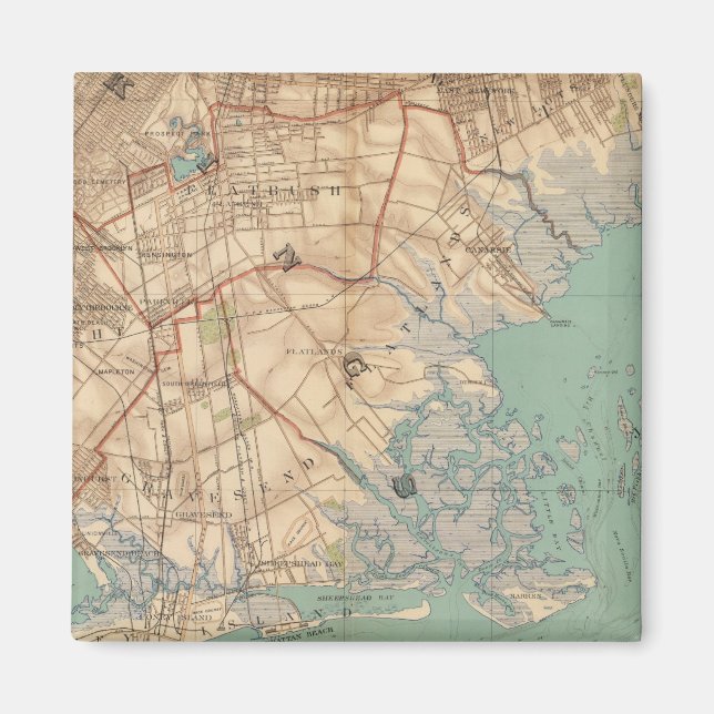Jamaica Bay and Brooklyn Magnet (Front)