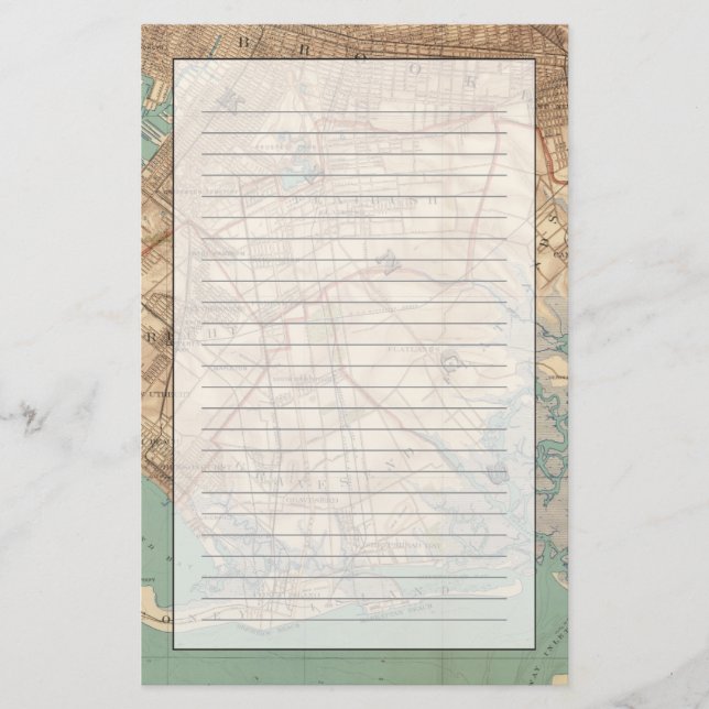 Jamaica Bay and Brooklyn Stationery (Front)