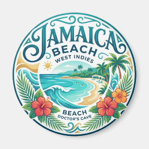 Jamaica Beach Magnet