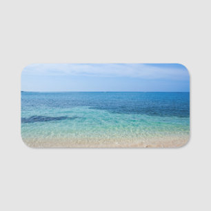 Jamaica Beach Name Tag
