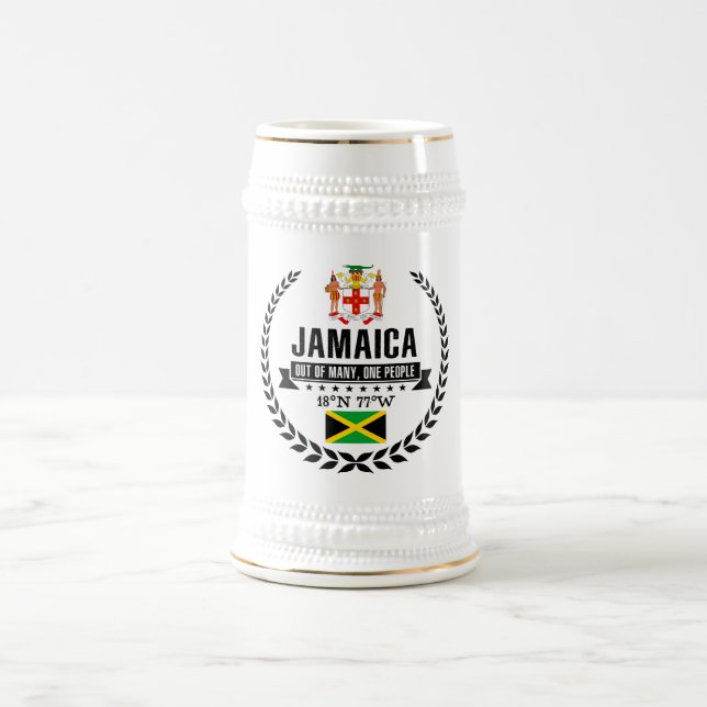 Jamaica Beer Stein (Center)