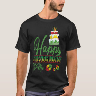 Jamaica Birthday Cake Happy Birthday to Me  3 T-Shirt