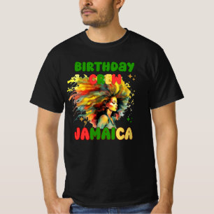 Jamaica Birthday Girl Matching Crew Travel Group T-Shirt